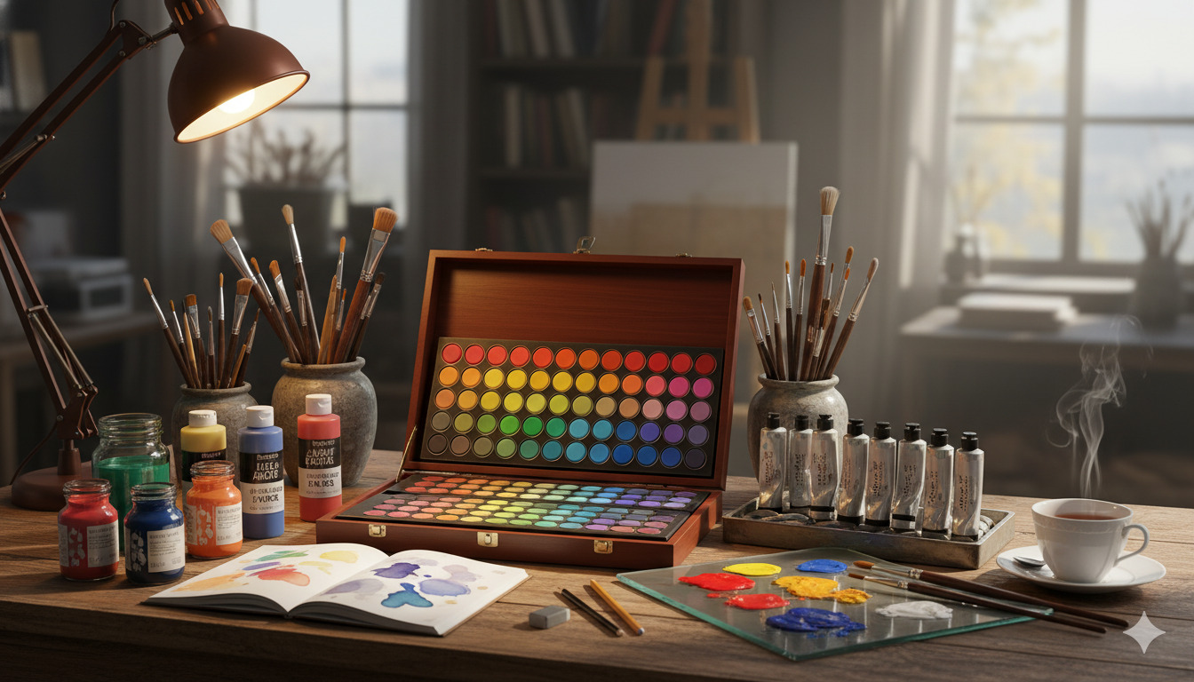 Professional Acrylic Paint Set
